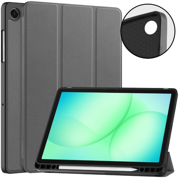 Фото - Чохол для планшету BeCover Flexible TPU Mate з кріпленням for Samsung Galaxy Tab A11 SM-X133/X135 8.7" Grey (715587)